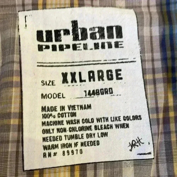 Urban Pipeline Men’s XXL Shirt - Picture 7 of 7